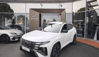 19100 : Hyundai Brive-la-Gaillarde - Garage Pouget - HYUNDAI Tucson - Tucson - Serenity White Métal - Traction - Hybride : Essence/Electrique