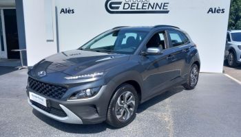 30100 : Hyundai Alès - Auto Hall - HYUNDAI KONA HYBRID Initia - KONA - Gris - Automate sequentiel - Essence / Courant électrique