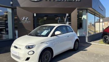 50300 : Hyundai Avranches - GCA - FIAT 500 - 500 - Blanc - Traction - Electrique