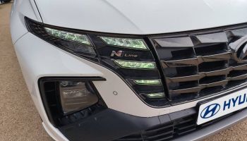 42100 : Hyundai Saint-Etienne - Ravon Automobile - HYUNDAI TUCSON N Line Executive - TUCSON (10/2020-03/2024) - BLANC - Automate sequentiel - Diesel