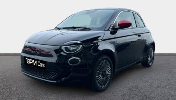 36000 : Hyundai Châteauroux - BPM Cars - FIAT 500 - 500 - Onyx Black pastel - Traction - Electrique