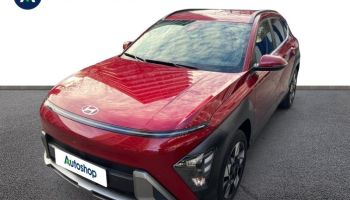 75013 : Hyundai Paris 13 - BPM Cars - HYUNDAI Kona - Kona - Ultimate Red métallisé - Traction - Hybride : Essence/Electrique