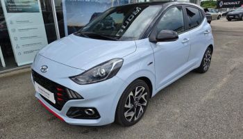 87280 : Hyundai Limoges - Motors Cars - HYUNDAI i10 - i10 - Aqua Turquoise Métal - Traction - Essence