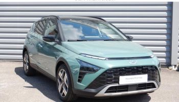 52000 : Hyundai Chaumont - Garage Michel Bazin - HYUNDAI Bayon - Bayon - Mangrove Green Métal/Toit/rétros Black - Traction - Essence/Micro-Hybride