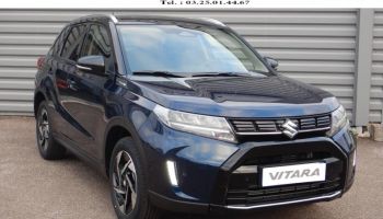 52000 : Hyundai Chaumont - Garage Michel Bazin - SUZUKI Vitara - Vitara - So&#039;Color Ice Grayish Blue/Black métal - Transmission intégrale - Essence/Micro-Hybride