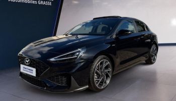 06130 : Hyundai Grasse - Garage Jean Cauvin - HYUNDAI i30 FASTBACK N Line - i30 III - Noir - Boîte séquentielle - Essence sans plomb