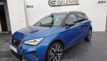30100 : Hyundai Alès - Auto Hall - SEAT ARONA FR - ARONA - Bleu - Automate sequentiel - Essence sans plomb
