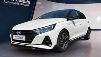 06130 : Hyundai Grasse - Garage Jean Cauvin - HYUNDAI i20 N Line Creative - i20 III - Blanc - Automate sequentiel - Essence sans plomb