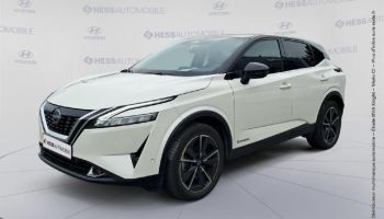 51100 : Hyundai Reims - HESS Automobile - NISSAN Qashqai - Qashqai - Blanc Lunaire Toit Noir - Traction - Hybride : Essence/Electrique