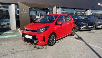 64100 : Hyundai Bayonne - Oceanic Auto - KIA Picanto - Picanto - Rouge Grenat métallisé - Traction - Essence