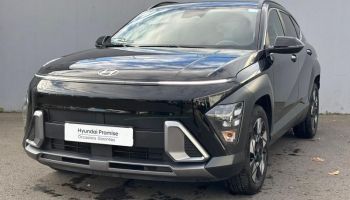 56600 : Hyundai Lorient - Auto Océane - HYUNDAI Kona - Kona - Abyss Black perlé métallisé - Traction - Hybride : Essence/Electrique
