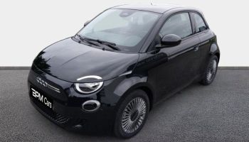 18230 : Hyundai Bourges - BPM Cars - FIAT 500 - 500 - Onyx Black pastel - Traction - Electrique