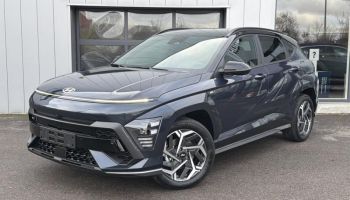 57685 : Hyundai Metz - Theobald Automobiles - HYUNDAI Kona - Kona - Denim Blue prl mtl/Toit/rétros Black - Traction - Hybride : Essence/Electrique