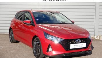 52000 : Hyundai Chaumont - Garage Michel Bazin - HYUNDAI i20 - i20 - Dragon Red Métal - Traction - Essence/Micro-Hybride