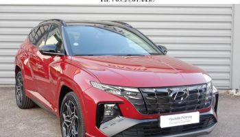 52000 : Hyundai Chaumont - Garage Michel Bazin - HYUNDAI Tucson - Tucson - Sunset Red Métal/Toit/rétros Black - Traction - Hybride : Essence/Electrique