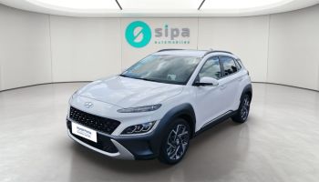 33140 : Hyundai Bordeaux Sud Villenave d'Ornon - Sipa Automobiles - HYUNDAI KONA HYBRID Executive - KONA HYBRID (10/2020) - BLANC - Automate sequentiel - Essence / Courant électrique