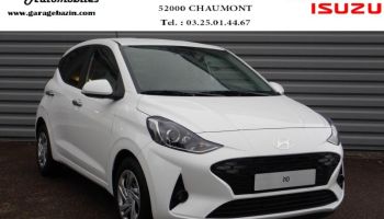 52000 : Hyundai Chaumont - Garage Michel Bazin - HYUNDAI i10 - i10 - Atlas White - Traction - Essence
