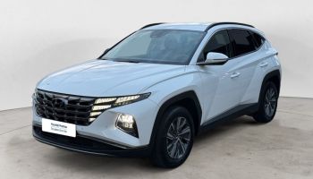 38300 : Hyundai Bourgoin-Jallieu - CENTRAL MOTOR LYON - HYUNDAI TUCSON Creative - TUCSON IV - Blanc - Boîte automatique - Essence / Courant électrique