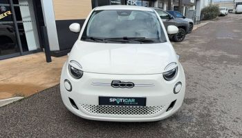 04100 : Hyundai Manosque - Pedinielli - FIAT 500e BERLINE Icône - 500 III - Blanc - Automate à fonct. Continu - Courant électrique