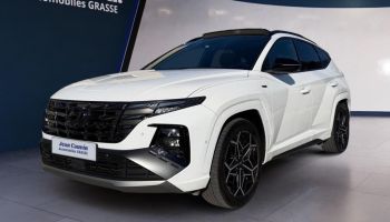 06130 : Hyundai Grasse - Garage Jean Cauvin - HYUNDAI TUCSON N Line Executive - TUCSON IV - Blanc - Boîte automatique - Essence / Courant électrique