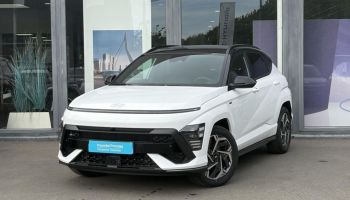 57100 : Hyundai Thionville - Théobald Automobiles - HYUNDAI Kona - Kona - Atlas White/Toit/rétros Black - Traction - Hybride : Essence/Electrique