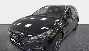 92250 : Hyundai La Garenne-Colombes - BPM Cars - HYUNDAI i30 SW - i30 SW - Abyss Black Pearl - Traction - Essence/Micro-Hybride