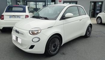 50000 : Hyundai Saint-Lô - GCA - FIAT 500 - 500 - Blanc - Traction - Electrique