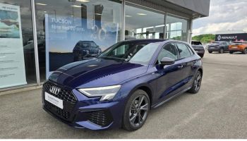 87280 : Hyundai Limoges - Motors Cars - AUDI A3 Sportback - A3 Sportback - Bleu Navarre métallisé - Traction - Diesel