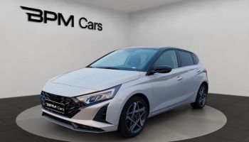 18230 : Hyundai Bourges - BPM Cars - HYUNDAI i20 - i20 - Lumen Gray Métal/Toit+rétros Black - Traction - Essence
