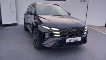 30100 : Hyundai Alès - Auto Hall - HYUNDAI TUCSON N Line Creative - TUCSON IV - Noir - Boîte automatique - Essence / Courant électrique