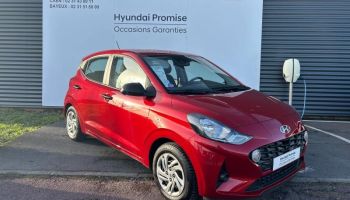 14100 : Hyundai Lisieux - Trajectoire Automobiles - HYUNDAI i10 - i10 - Dragon Red Métal - Traction - Essence