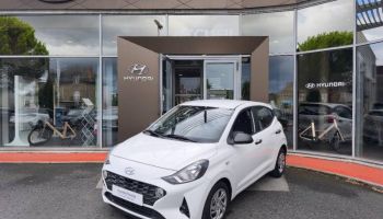 19100 : Hyundai Brive-la-Gaillarde - Garage Pouget - HYUNDAI i10 - i10 - Polar White - Traction - Essence