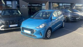 64100 : Hyundai Bayonne - Oceanic Auto - HYUNDAI i10 - i10 - Aqua Turquoise Métal - Traction - Essence