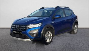 42100 : Hyundai Saint-Etienne - Ravon Automobile - DACIA SANDERO Stepway Confort - SANDERO III - Bleu - Boîte manuelle - Essence ou gaz
