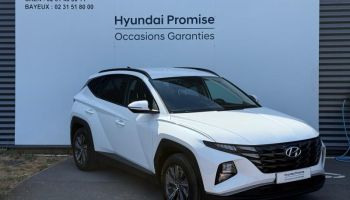 14400 : Hyundai Bayeux - Trajectoire Automobiles - HYUNDAI Tucson - Tucson - Serenity White Métal - Traction - Hybride : Essence/Electrique