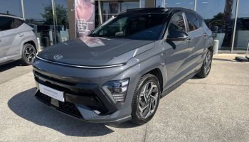 69190 : Hyundai Lyon Sud - Groupe Central Autos - HYUNDAI KONA N Line Executive - KONA II - Gris - Automate sequentiel - Essence / Courant électrique