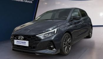 06130 : Hyundai Grasse - Garage Jean Cauvin - HYUNDAI i20 N Line Creative - i20 III - Gris - Automate sequentiel - Essence sans plomb