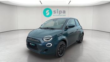 33260 : Hyundai Arcachon - Sipa Automobiles - FIAT 500e BERLINE La Prima - 500 III - Bleu - Automate à fonct. Continu - Courant électrique