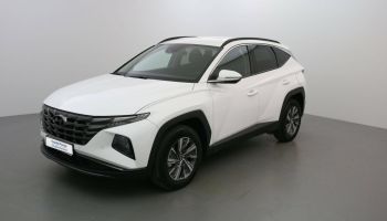 01150 : Stock constructeur - HYUNDAI TUCSON Creative - TUCSON IV - Blanc - Boîte automatique - Essence / Courant électrique