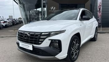 21300 : Hyundai Dijon - Privilège Automobiles - HYUNDAI TUCSON N Line Executive - TUCSON IV - Blanc - Boîte automatique - Essence / Courant électrique
