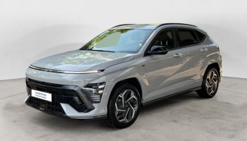 38300 : Hyundai Bourgoin-Jallieu - Groupe Central Autos - HYUNDAI KONA N Line Executive - KONA II - Gris - Automate sequentiel - Essence / Courant électrique