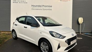 14100 : Hyundai Lisieux - Trajectoire Automobiles - HYUNDAI i10 - i10 - Polar White - Traction - Essence