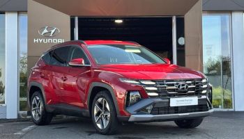 29000 : Hyundai Quimper - Iroise Automobiles - HYUNDAI Tucson - Tucson - Ultimate Red Métal - Traction - Hybride : Essence/Electrique