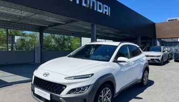 64100 : Hyundai Bayonne - Oceanic Auto - HYUNDAI Kona - Kona - Atlas White - Traction - Hybride : Essence/Electrique