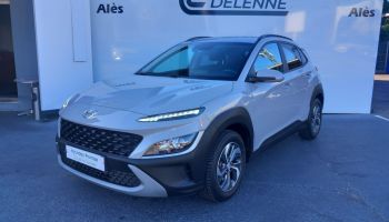 30100 : Hyundai Alès - Auto Hall - HYUNDAI KONA HYBRID Intuitive - KONA - Gris - Automate sequentiel - Essence / Courant électrique