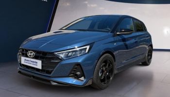 06130 : Hyundai Grasse - Garage Jean Cauvin - HYUNDAI i20 N Line Creative - i20 III - Bleu - Boîte manuelle - Essence sans plomb