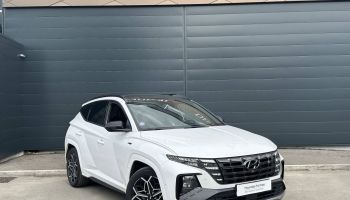 21300 : Hyundai Dijon - Privilège Automobiles - HYUNDAI TUCSON N Line Executive - TUCSON IV - BLANC - Boîte automatique - Essence / Courant électrique
