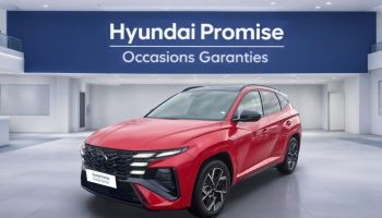 56600 : Hyundai Lorient - Auto Océane - HYUNDAI Tucson - Tucson - Ultimate Red Métal - Traction - Hybride : Essence/Electrique
