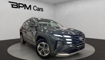 75013 : Hyundai Paris 13 - BPM Cars - HYUNDAI Tucson - Tucson - Cypress Green Métal - Traction - Hybride : Essence/Electrique