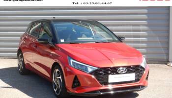 52000 : Hyundai Chaumont - Garage Michel Bazin - HYUNDAI i20 - i20 - Dragon Red Métal/Toit/rétro Black - Traction - Essence/Micro-Hybride